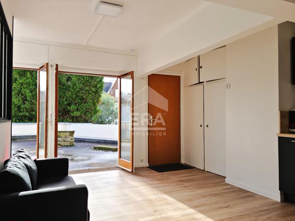 F1 bis meublé avec terrasse au calme