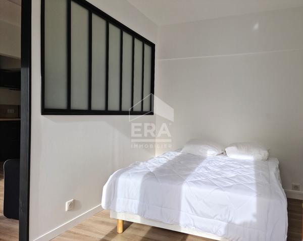 F1 bis meublé avec terrasse au calme