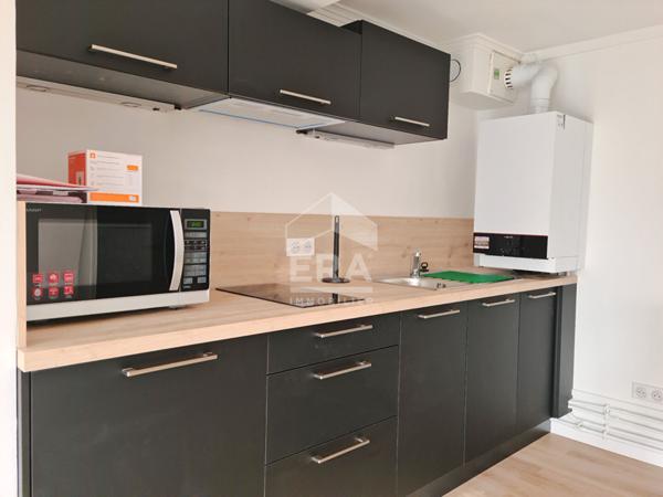 F1 bis meublé avec terrasse au calme