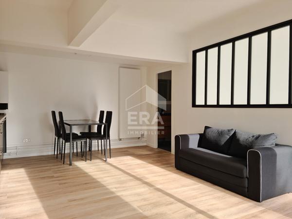 F1 bis meublé avec terrasse au calme