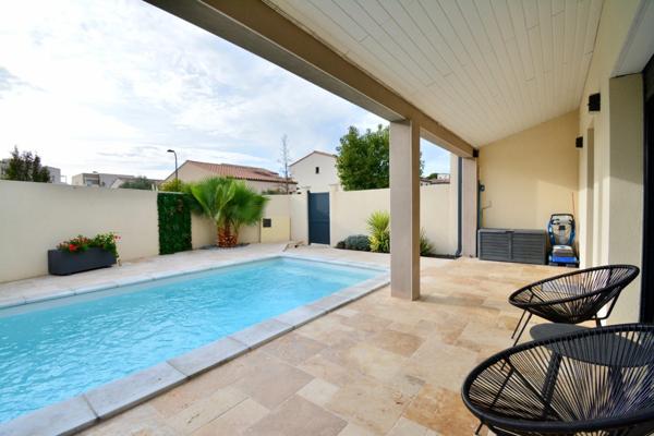 PIGNAN (34) - A vendre, Villa contemporaine avec piscine