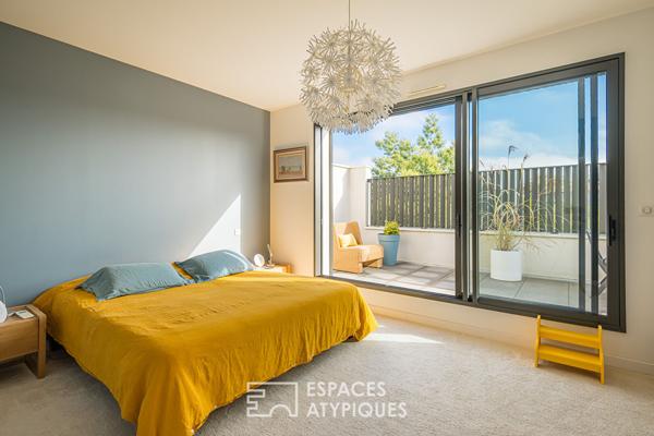 L’harmonie contemporaine au coeur de Caudéran avec piscine et garage