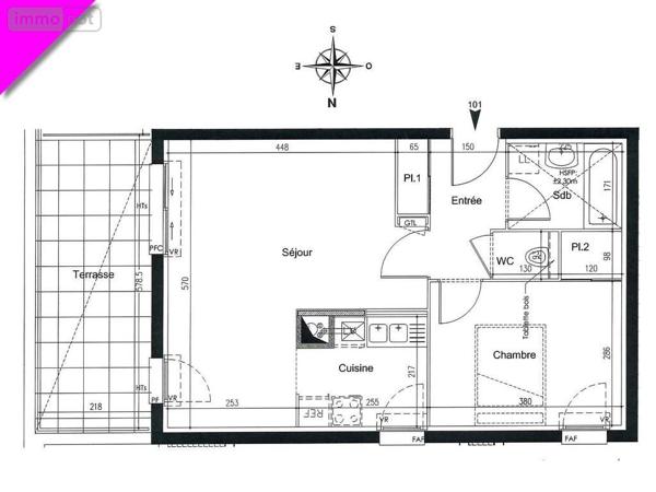 Appartement à vendre à Noyal-sur-Vilaine en Ille-et-Vilaine (35530), ref : 091-537   
NOYAL SUR VILAINE