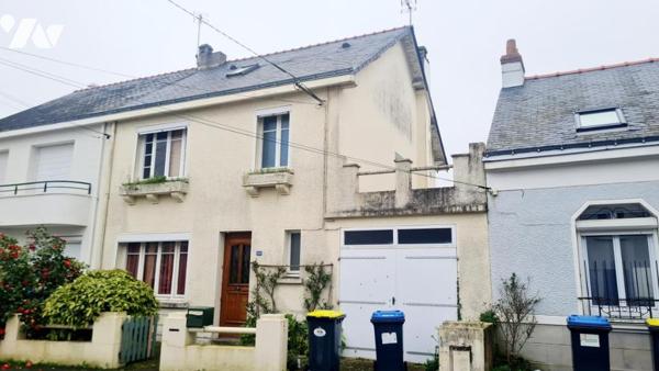 A VENDRE - SAINT-NAZAIRE Parc Paysager - Maison de 109 m² habitable - 4 chambres, véranda, garage