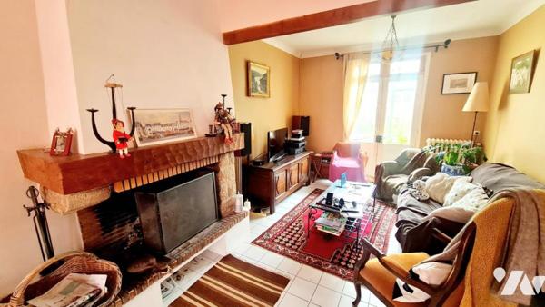 A VENDRE - SAINT-NAZAIRE Parc Paysager - Maison de 109 m² habitable - 4 chambres, véranda, garage