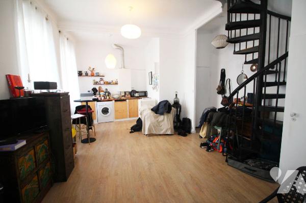 Appartement DUPLEX T2 de 38m2 carrez (quartier d'Endoume / Malmousque) dans le 7e.