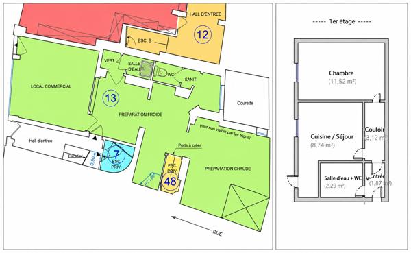 Local Commercial
        
        - 110 m² 280 000 € *