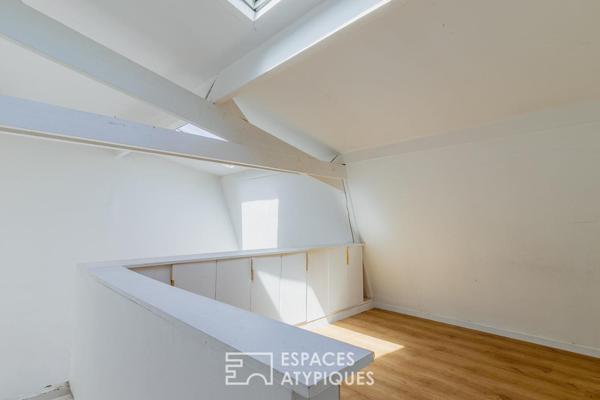 Studio avec mezzanine en dernier étage
