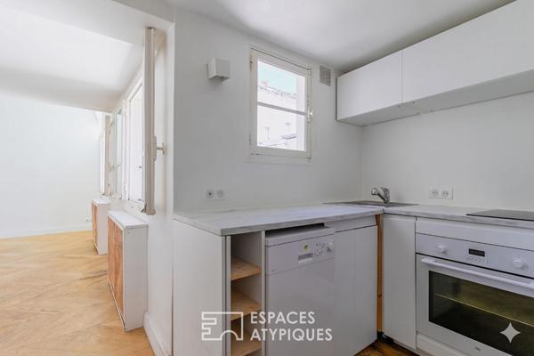 Studio avec mezzanine en dernier étage