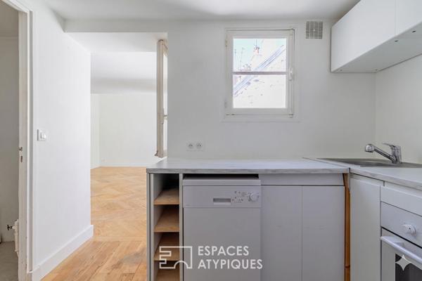 Studio avec mezzanine en dernier étage