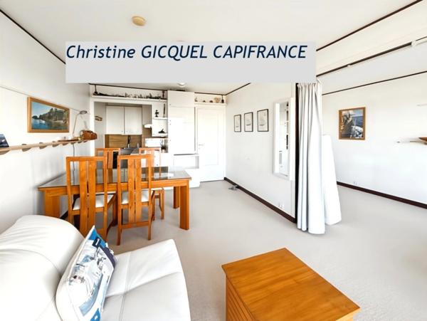 LA BAULE ESCOUBLAC - APPARTEMENT 2 PIECES - 37M2 - GRAND BALCON VUE SUR MER - GARAGE