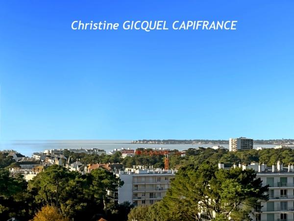 LA BAULE ESCOUBLAC - APPARTEMENT 2 PIECES - 37M2 - GRAND BALCON VUE SUR MER - GARAGE