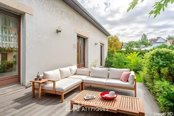 Maison avec jardin et terrasse à revisiter
