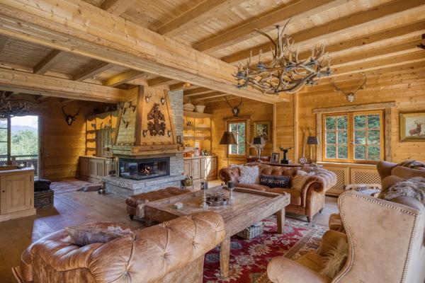 Vente Chalet de luxe Megève 9 Pièces 384 m²