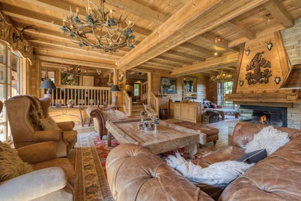 Vente Chalet de luxe Megève 9 Pièces 384 m²