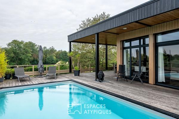 Villa contemporaine aux accents de villégiature