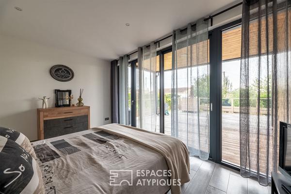 Villa contemporaine aux accents de villégiature