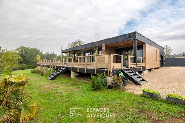 Villa contemporaine aux accents de villégiature