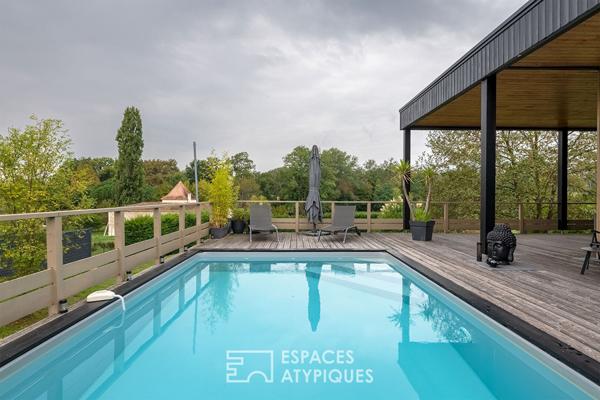 Villa contemporaine aux accents de villégiature