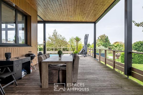 Villa contemporaine aux accents de villégiature