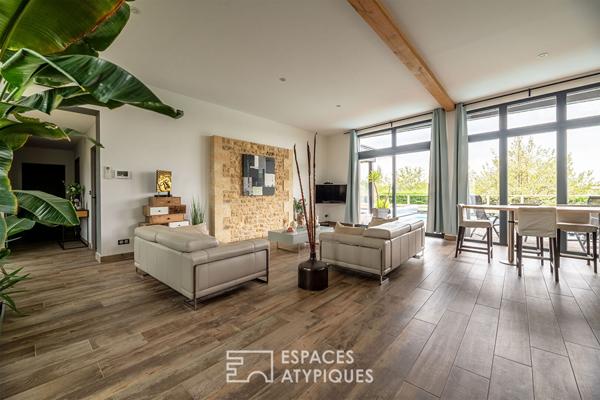 Villa contemporaine aux accents de villégiature