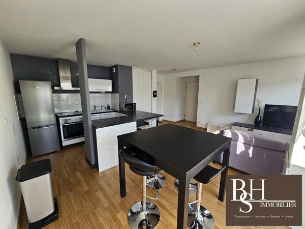 Poitiers EST, appartement de type 2 d'environ 44 m² avec parking et terrasse