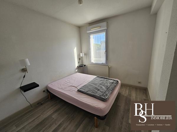 Poitiers EST, appartement de type 2 d'environ 44 m² avec parking et terrasse