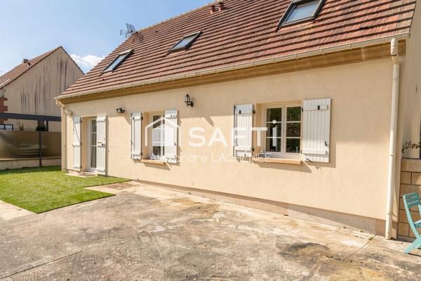 Maison familiale 148 m², jardin et garage à Méru