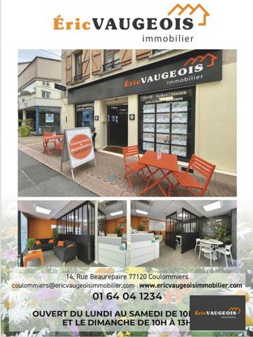 Coulommiers (77120) Maison 132m². DPE en C. Terrain 669m². Garages