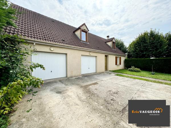 Coulommiers (77120) Maison 132m². DPE en C. Terrain 669m². Garages