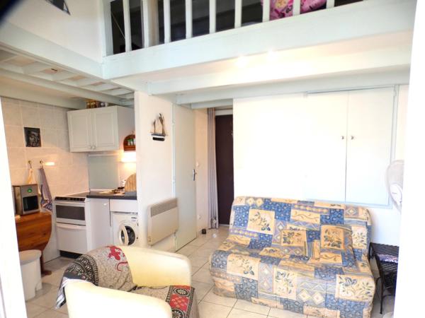 Pinède. Studio cabine mezzanine