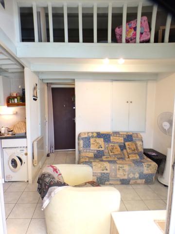 Pinède. Studio cabine mezzanine