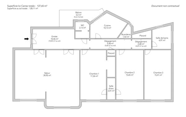 Appartement Paris 18 e - AVENUE JUNOT