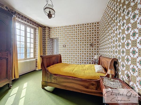 Maison bourgeoise à vendre 12 pièces, 7 chambres, centre ville Montval sur Loir (72500),