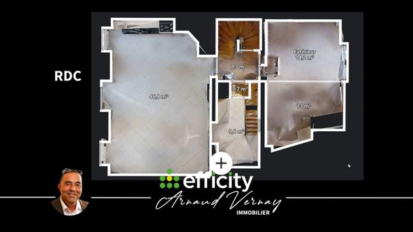 Maison 9 pièces - 186 m² Exclusivité efficity