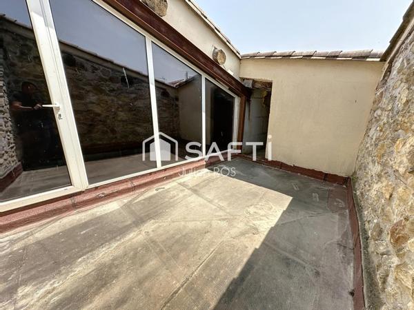 Maison de village type loft - 125 m² habitables + garage 125m2, terrasse, mezzanine et suite parentale – Coursan