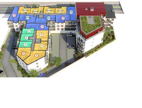 Appartement 2 pièces - 47 m²