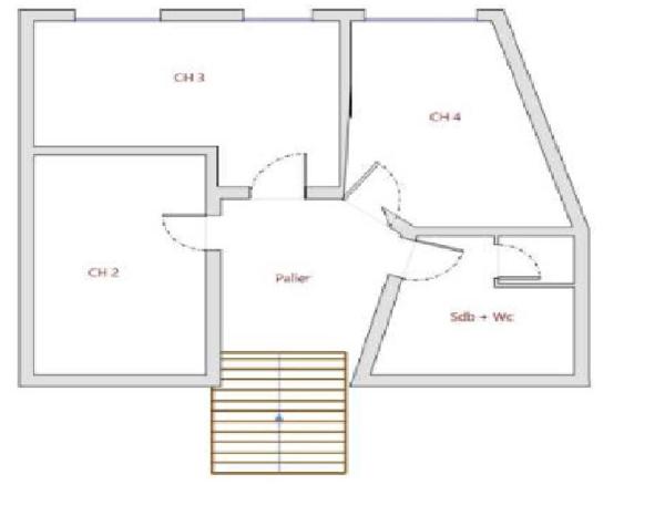 A VENDRE - Arlequin -Grenoble -Appartement de type T5 sans vis à vis avec d'importantes possibilité d'aménagement..