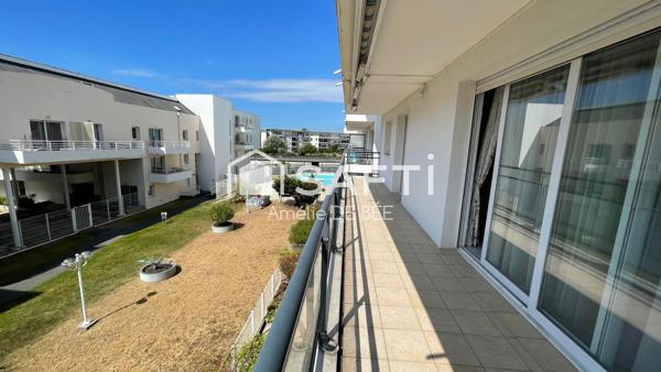 Appartement type 3 quartier les minimes avec piscine.