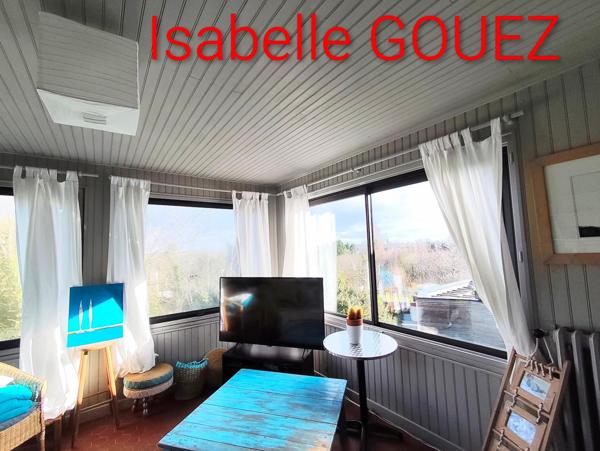 Bien avec petite vue mer lointaine quartier Cesson