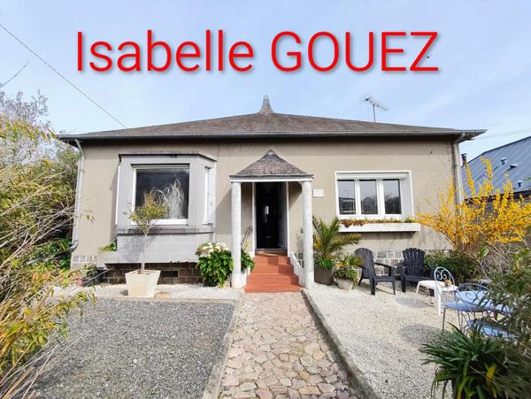 Bien avec petite vue mer lointaine quartier Cesson