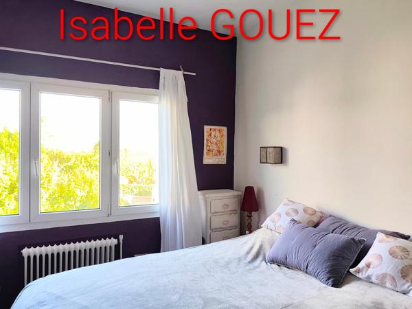 Bien avec petite vue mer lointaine quartier Cesson