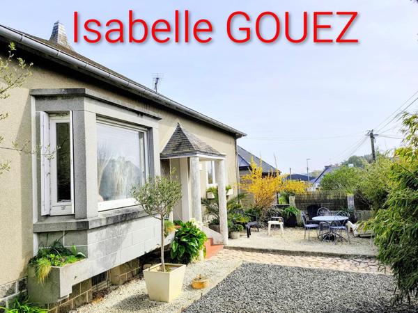 Bien avec petite vue mer lointaine quartier Cesson