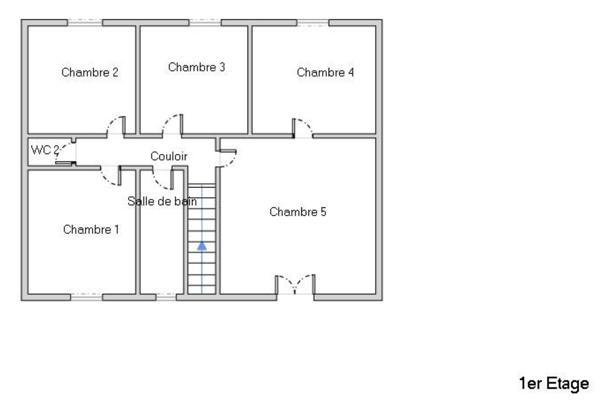 Pavillon 4 chambres + bureau avec terrain de 640m2