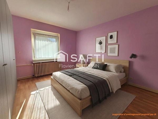 Eckbolsheim – Maison individuelle 4/5 pièces – Jardin