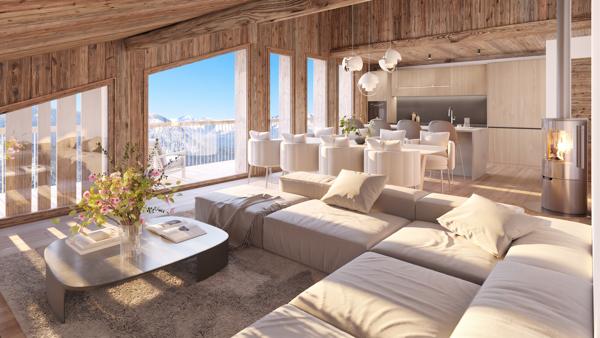 Vente Appartement de luxe Megève 5 Pièces 144.7 m²