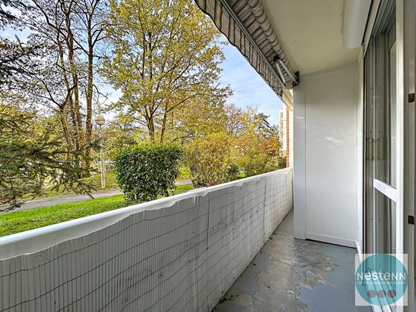 À vendre Appartement type 3 avec balcon à Orléans La Source (45100)