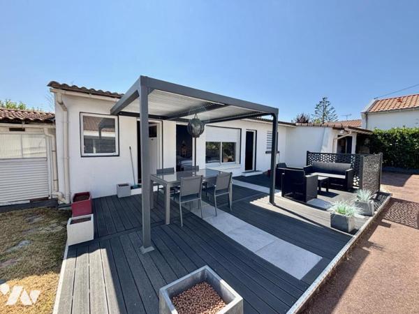 PORNIC – À 500 MÈTRES DU PORT – MAISON DE PLAIN-PIED AVEC JARDIN