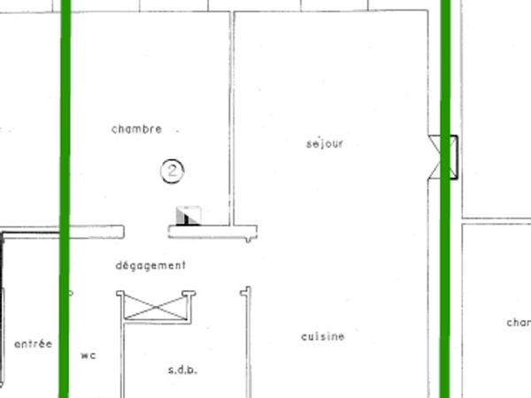 Location Appartement 2 pièces 44.2 m² - 22 RUE SAINT JEAN Buhl 68530