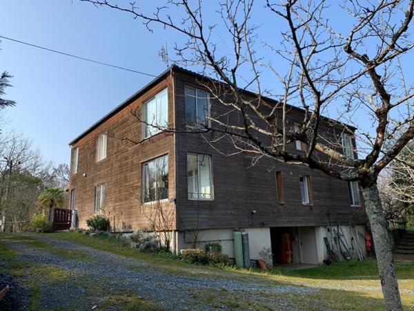 Dpt Gers (32), à vendre BARBOTAN LES THERMES maison P17